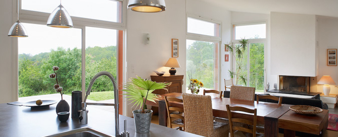 coulissant alu avec fixe integré Initial - menuiseries alu coulissant alu avec fixe integré Initial - menuiseries alu