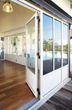 porte aluminium Initial - menuiseries alu