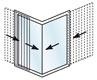galandage angle 1 rail avec volet galandage angle 1 rail avec volet